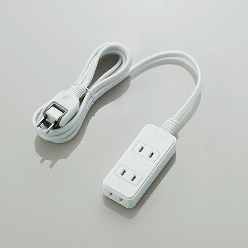 樂天商城 - ELECOM（エレコム） 電源タップ（雷ガード・ほこりシャッター） T-KST02-22320WH