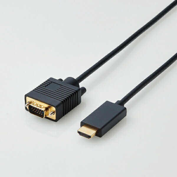 Rakuten - ELECOM（エレコム） HDMI用VGA変換ケーブル CAC-HDMIVGA20BK