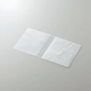 ELECOM(エレコム) Blu-ray ディスク ケース DVD CD 対応 収納 圧縮 収容 1枚 30ケース セット 長期 保管 省スペース トール ブックレット ジャケット 不織布 凹凸 きめ細かい 記録層 傷つけない ホワイト CCD-DPB30WH