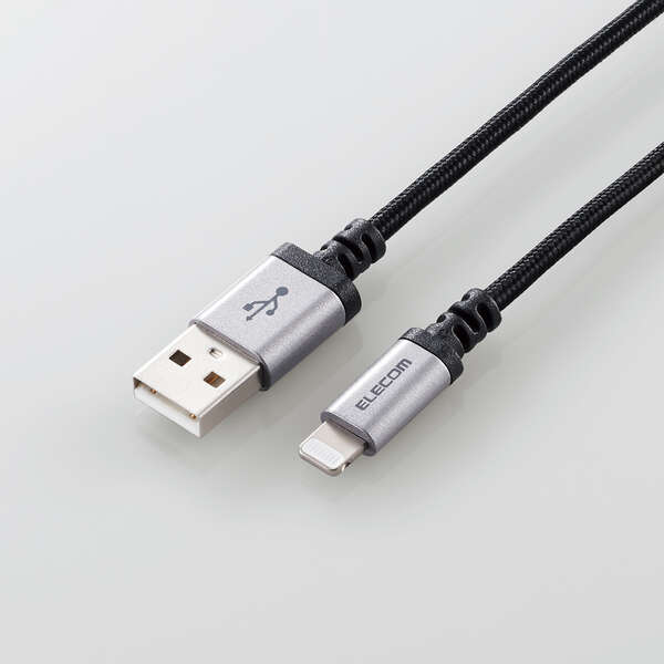 ELECOM(エレコム) 高耐久Lightningケーブル MPA-UALS07BK