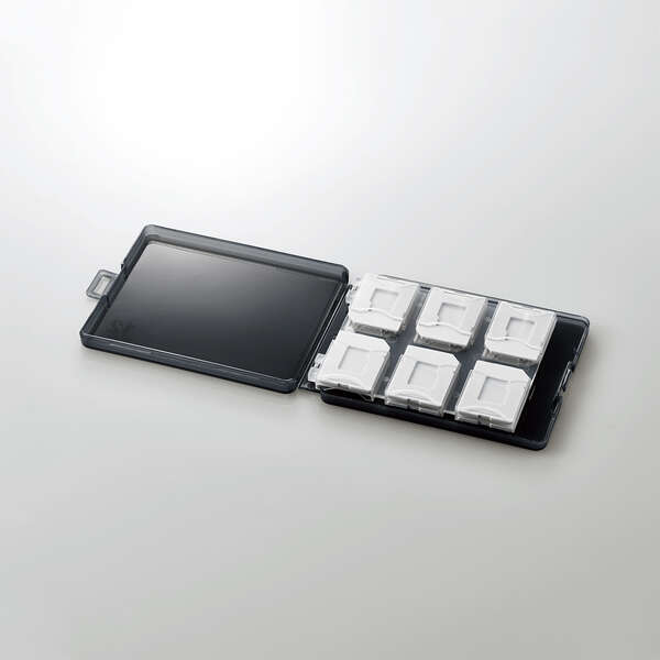 ELECOM（エレコム） SDケース SD 12枚収納 （SDカード1枚＋マイクロSDカード11枚）...