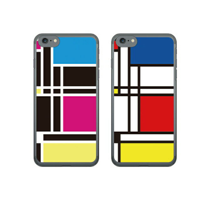 Mobile Phone - 【送料無料】【SECOND SKIN】 Compositionデザイン スマホケース ハードケース スマホカバー スマホケース アイフォン アンドロイド アクオス エクスペリア ギャラクシー アローズ ピクセル LG OPPO ゼンフォン ファーウェイドコモ au ソフトバンク 楽天モバイル mvno