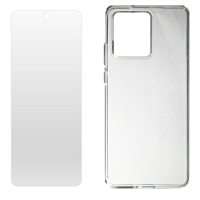 即日出荷 ケース（カバー） 保護フィルム セット【motorola edge 40 neo】ケース フィルム カバー フィルム ギャラクシー S23 本体 保護 クリア ソフト アクセサリー 送料無料