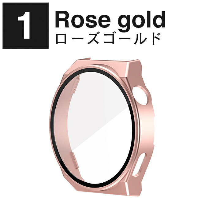 GT3Pro 46mm ケース GT3Pro 46mm カバー HUAWEI WATCH GT 3 Pro 46mm ファーウェイ ウォッチ GT 3 Pro 46mm ガラスフィルム ハードケース ハードカバー 保護ケース 保護カバー スマートウォッチ アクセサリー 送料無料