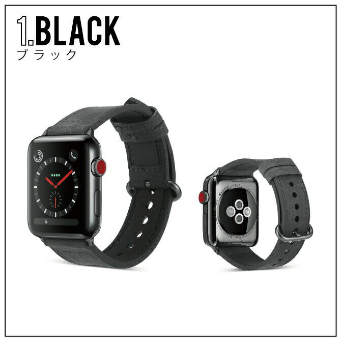 PS5 スイッチ グッズ COVER SPOTの●在庫限り特価●【2本セット】 Apple Watch 40mm 44mm Vintage Scrub Series ビンテージ スクラブ シリーズ 保護ケース付き 高品質 高級 Genuine leather 本革 シリコン アップルウォッチ 交換用 レザー ベルト 腕時計 ケース 送料無料｜アングル3