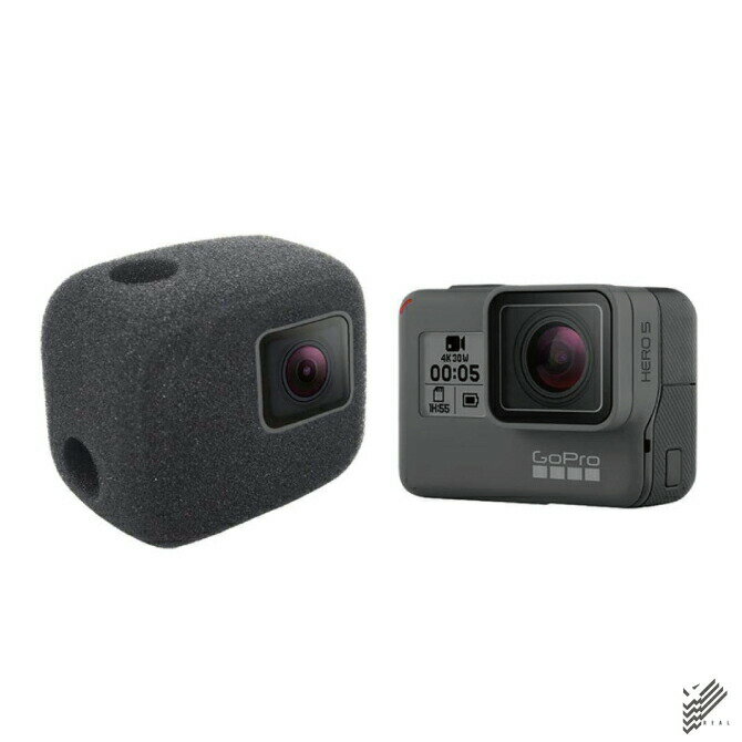 GoPro HERO 7 / 6 / 5 対応 防風スポンジケース ゴープロ ヒーロー シリーズ 防風 gopro 防風ケース 風防 マイク 風きり音防止 防風カバー 騒音防止 録音ノイズ対策 スポンジ製カバー スポンジ製ケース 騒音対策 人気 オススメ 便利グッズ 送料無料