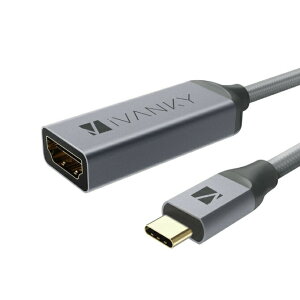 iVanky VBK03 0.2m Grey USB Type C to HDMI ֥ USB 3.1б 4K@60Hz ʼ c ѥ ֥å ޥ ޡȥե hdmi֥ 4k ˥ ƥ ץ  ͵  å ̵