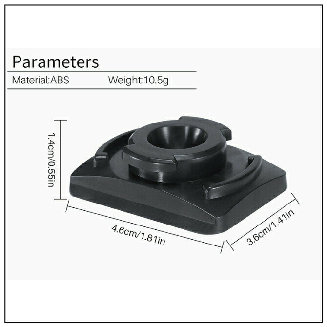 ulanzi U-13 1/4 Quick mount base 1/4 �����å� �ޥ���� �١��� 1/4 �ͥ��� �����å���꡼���ץ졼�� DJI Osmo Action DJI ������ ��������� GoPro �����ץ� ���������꡼ U-19���б� ����� ���� �ȥ饤�ݥå� ����̵��