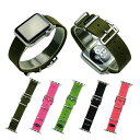 ●在庫限り特価●Apple Watch アップルウォッチ Nylon long design belt ナイロン ロング デザイン ベルト カラフル 軽量 丈夫...