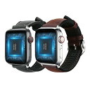 ●在庫限り特価●Apple Watch アップルウォッチ Classic leather with silicone inside belt クラシック レザー...