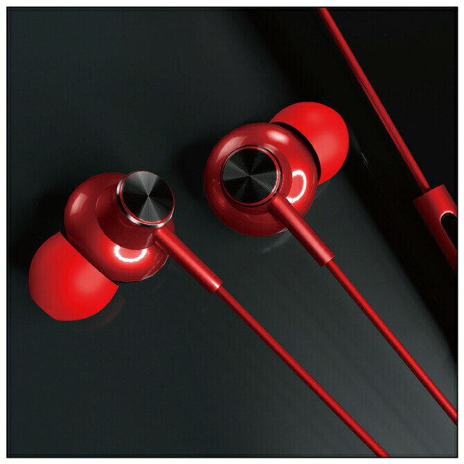 HONGBIAO SM F2 1.2m In-ear bass Type-C headphones インイヤー バス タイプ C ヘッドフォン マイク付き ノイズキャンセリング Dolby sound 360° surround sound スマホ スマートフォン タブレット 送料無料
