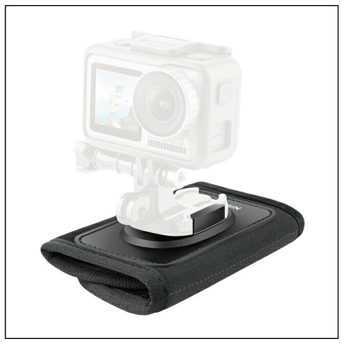 TELESIN GP-BPM-003 Backpack Strap Mount バックパック ストラップ マウント Jフック GoPro DJI Osmo Insta360 Vlog アクセサリー アダプター ショルダー マウント バッグ バックパック ミニ三脚 簡単 設置 人気 オススメ 送料無料 - 3