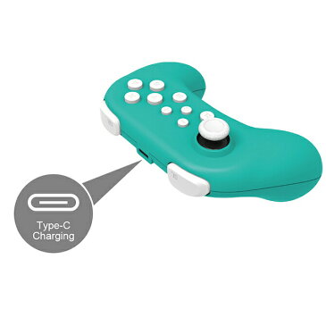 【送料無料】【DOBE】【TNS-19155S】【Wireless Controller】【ワイヤレス コントローラー】【Bluetooth】【Type-C充電ケーブル】【Nintendo Switch】【ニンテンドースイッチ】【Nintendo Switch Lite】【ニンテンドースイッチライト】【モーター振動】コンパクト