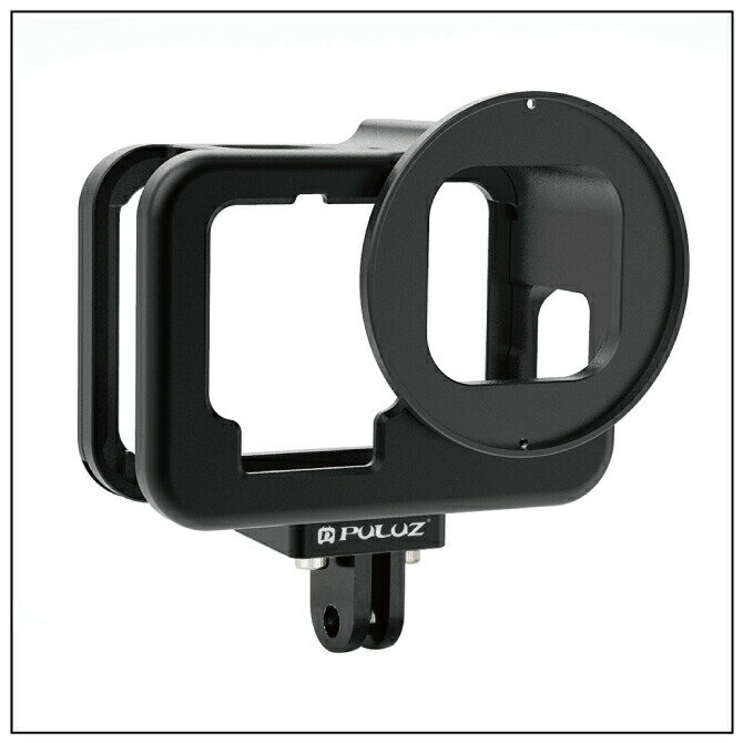 GoPro アクセサリー ゴープロ アクセサリー GoPro HERO12 /11 /10 /9 BLACK ゴープロ ヒーロー12 /11 /10 /9 ブラック メタル 保護カバー 保護ケース GoPro12 ゴープロ12 UVフィルター コールドシュー マイク LEDライト 充電 アクセサリー 人気 便利グッズ PULUZ 送料無料