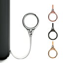 Metal holder メタル ホルダー ストーン付き 落下防止 スマートフォン スマホ メタル製 高級感 丈夫 ストラップ 指 リング スタンド 機能 横置...