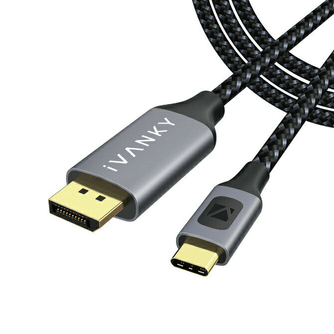 【楽天1位】 iVANKY VBD82 3m Grey & Black USB-C to Displ ...