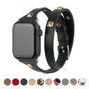 Apple Watch アップルウォッチ Long desgin leather belt ロング デザイン レザー ベルト 長い ファッショナブル パンク ロ...
