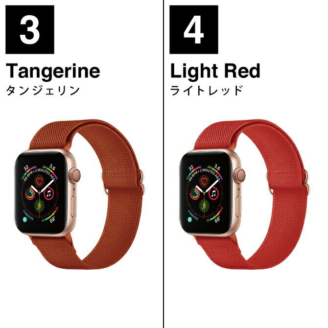 ●在庫限り特価●【2本セット】 Apple Watch アップルウォッチ Nylon desgin belt with buckle ナイロン デザイン ベルト with バックル アップルウォッチストラップ ナイロン 伸縮 オリジナル バンド 大人 メンズ レディース 男子 女子 男性 送料無料