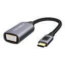 iVANKY VBK01 20cm Grey Black Type-C to VGA adapter Type-C to VGA 変換アダプター USB-C to VGA 変換アダプタ 映像 転送 スマホ スマートフォン iPad Pro タブレット パソコン ノートパソコン ディスプレイ モニター テレビ TV 送料無料