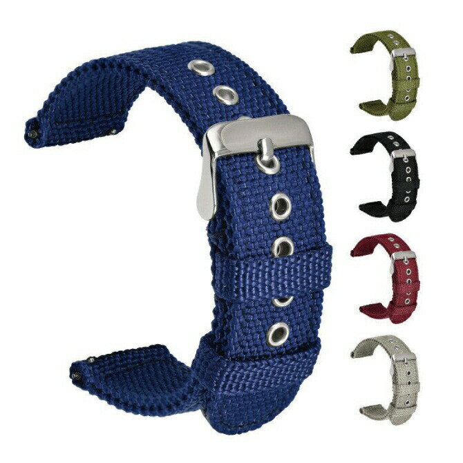 JY9 Nylon belt iC xg 20MM 22MM iC X}[gEHb` X}[gv xg oh Samsung TX Garmin K[~ LG Huawei n[EFC Xiaomi Mobvoi A[~[ R 