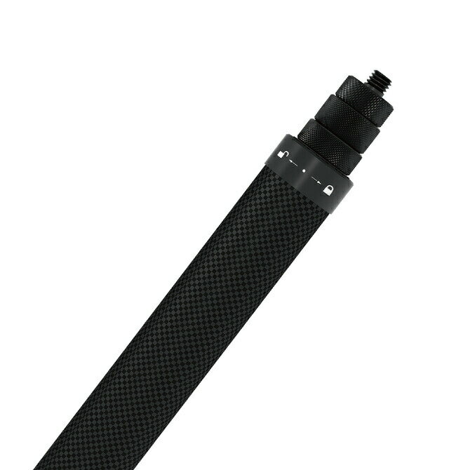 TELESIN TE-MNP-117 1.16m Carbon Fiber Selfie Stick 1/4�ͥ� �б� �����ܥ� �ե����С� ���� ���� �ڤ� ú������ �������� Ĺ�� 25cm 116cm Ĵ�� ���� Insta360 GoPro DJI ���ޥ� ���ޡ��ȥե��� ���� �͵� �������å� ����̵��