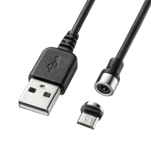 SANWA SUPPLY(サンワサプライ) Magnet脱着式microUSBケーブル1m KU-MMG1 SANWA SUPPLY(サンワサプライ) Magnet脱着式microUSBケーブル1m KU-MMG1