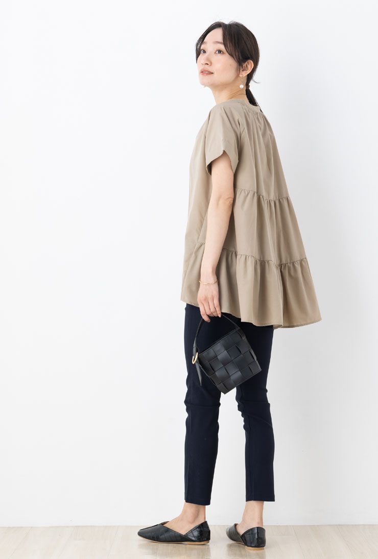 ブラウス ロング シャツ 半袖 レディース トップス 春 夏 秋 ◆【SALE40】【メール...