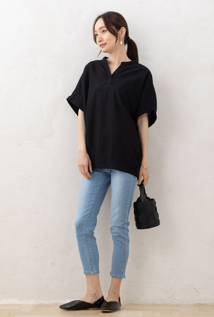 ブラウス ロング シャツ レディース トップス 春 夏 ◆ 【メール便 送料無料12】【M...