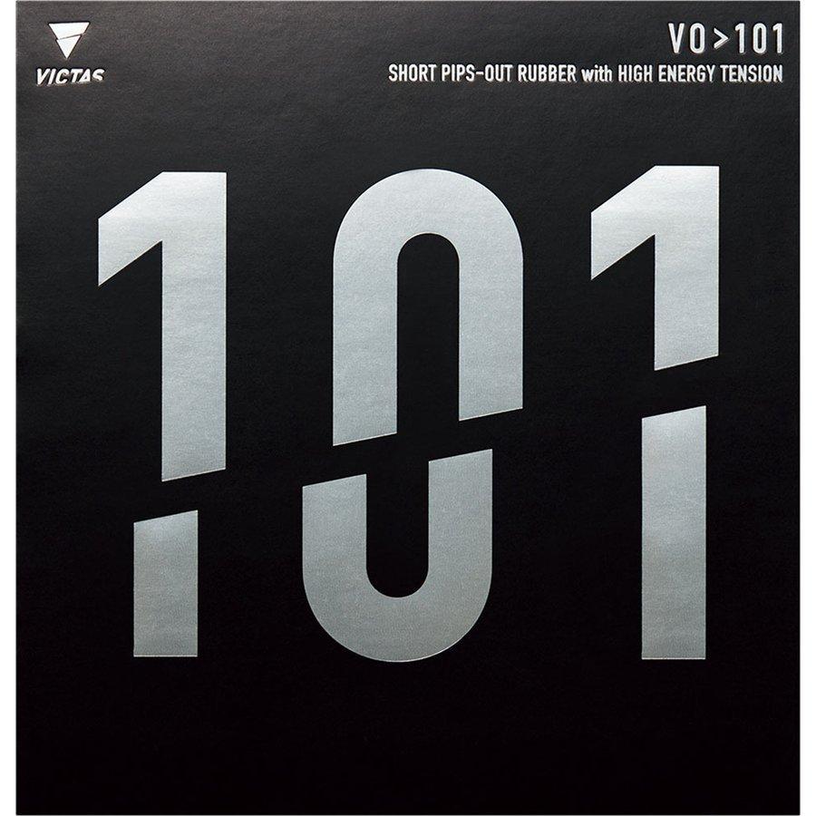 VICTAS VO>101 ヴィクタス 卓球 表ソフトラバー RED/BLACK 020202