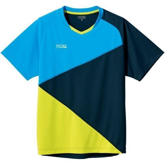 VICTAS カラー ブロック ゲームシャツ ユニフォーム ウェア ヴィクタス 卓球 612103 3