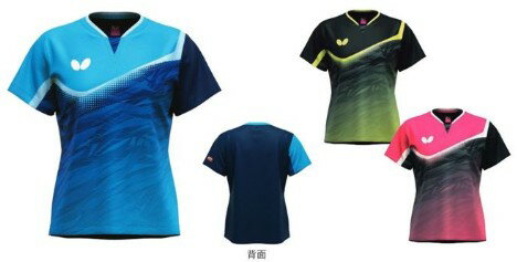 Butterfly　 レディース　ラウリー・シャツ（バタフライ） 卓球 ユニフォーム タマス　47169