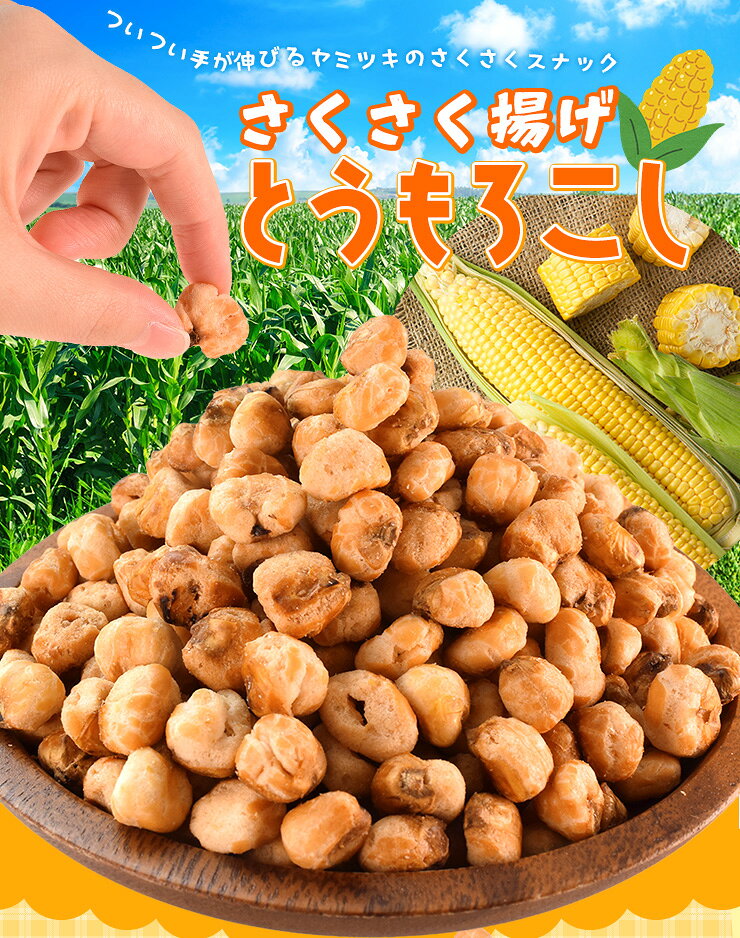 伊勢鳥羽志摩特産横丁の揚げとうもろこし 400g うすしお味 おやつ おつまみ 大容量｜アングル2