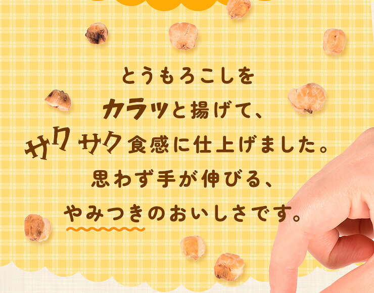 伊勢鳥羽志摩特産横丁の揚げとうもろこし 400g うすしお味 おやつ おつまみ 大容量｜アングル3
