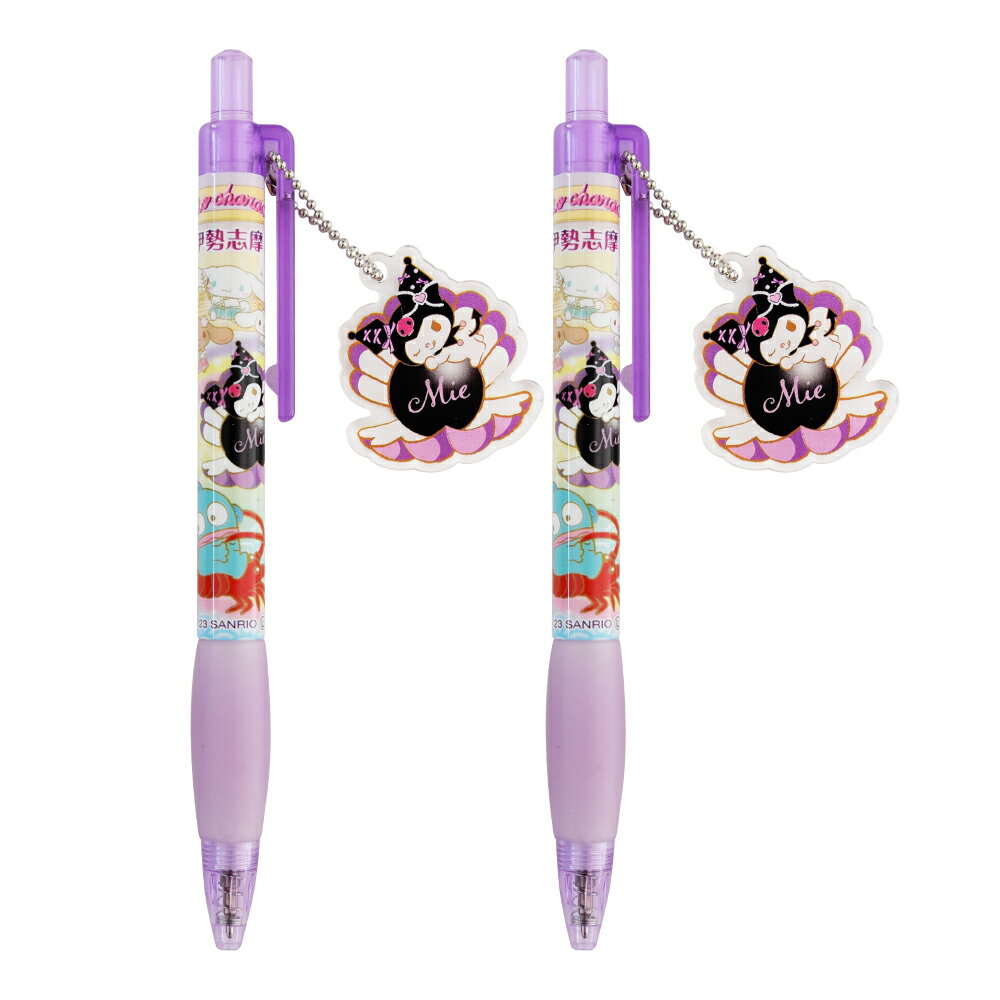 伊勢志摩限定 黒真珠クロミ ボールペン 2本 アクリルマスコット付き DIKM クロミ 三重県 伊勢 志摩 お土産 ご当地 キャラクター 雑貨 ギフト プレゼントのサムネイル