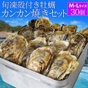 牡蠣 カンカン焼き セット M～Lサイズ 30個入 冷凍牡蠣 送料無料 旬凍 産