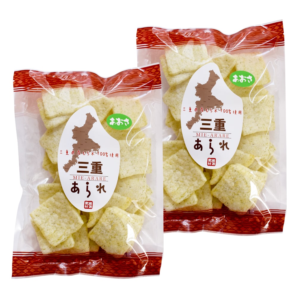 楽天伊勢鳥羽志摩特産横丁三重あられ あおさ揚げ 100g×2個（特産横丁×全国の珍味・加工品シリーズ） OUS 三重県 伊勢 志摩 お土産