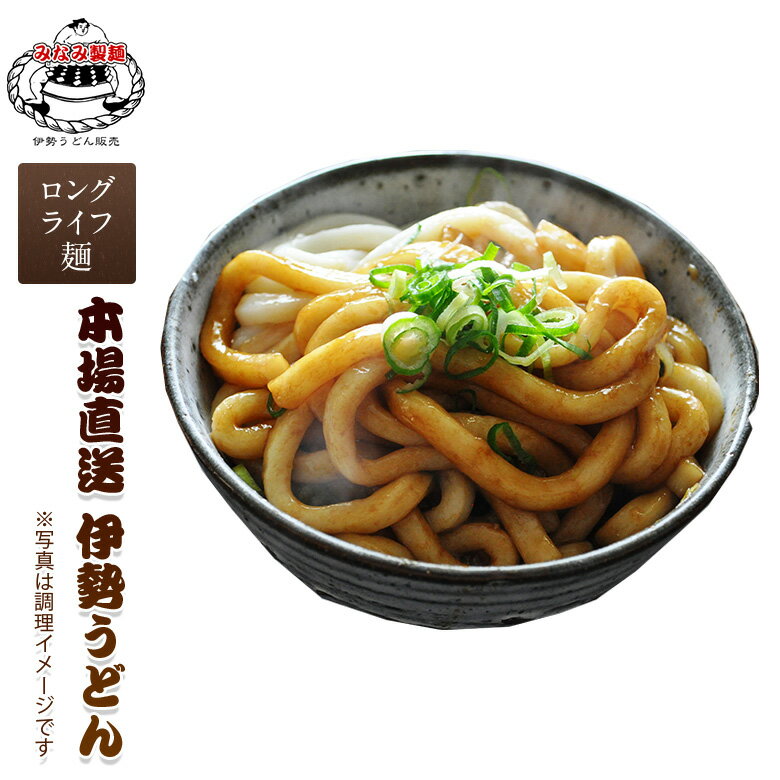 【 みなみ製麺 】 伊勢うどん ふっくらもちもち みなみ製麺 伊勢うどん 長持ち麺（ 長持ち ロングライ..