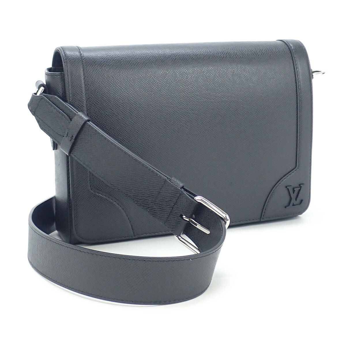 【中古】【ABランク】LOUIS VUITTON ルイヴィトン タイガ ニュー・フラップ メッセンジャー ショルダーバッグ M30807 ノワール【ISEYA】のサムネイル
