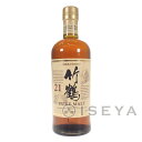 【中古】【Sランク】NIKKA WHISKY ニッカ 竹鶴 21年 ピュアモルト ウイスキー 43％ 700ml 正規品 お酒 アルコール ギフト【ISEYA】