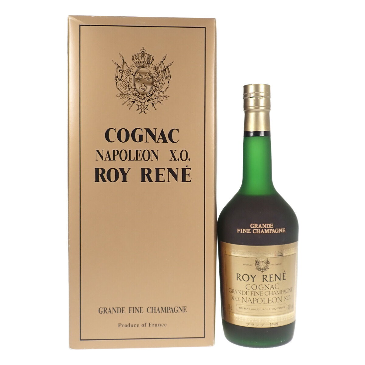 【中古】【Sランク】ROY RENE ロイレーヌ ナポレオンXO コニャック ブランデー アルコール分40％ 700ml 箱付 お酒 アルコール ギフト【ISEYA】