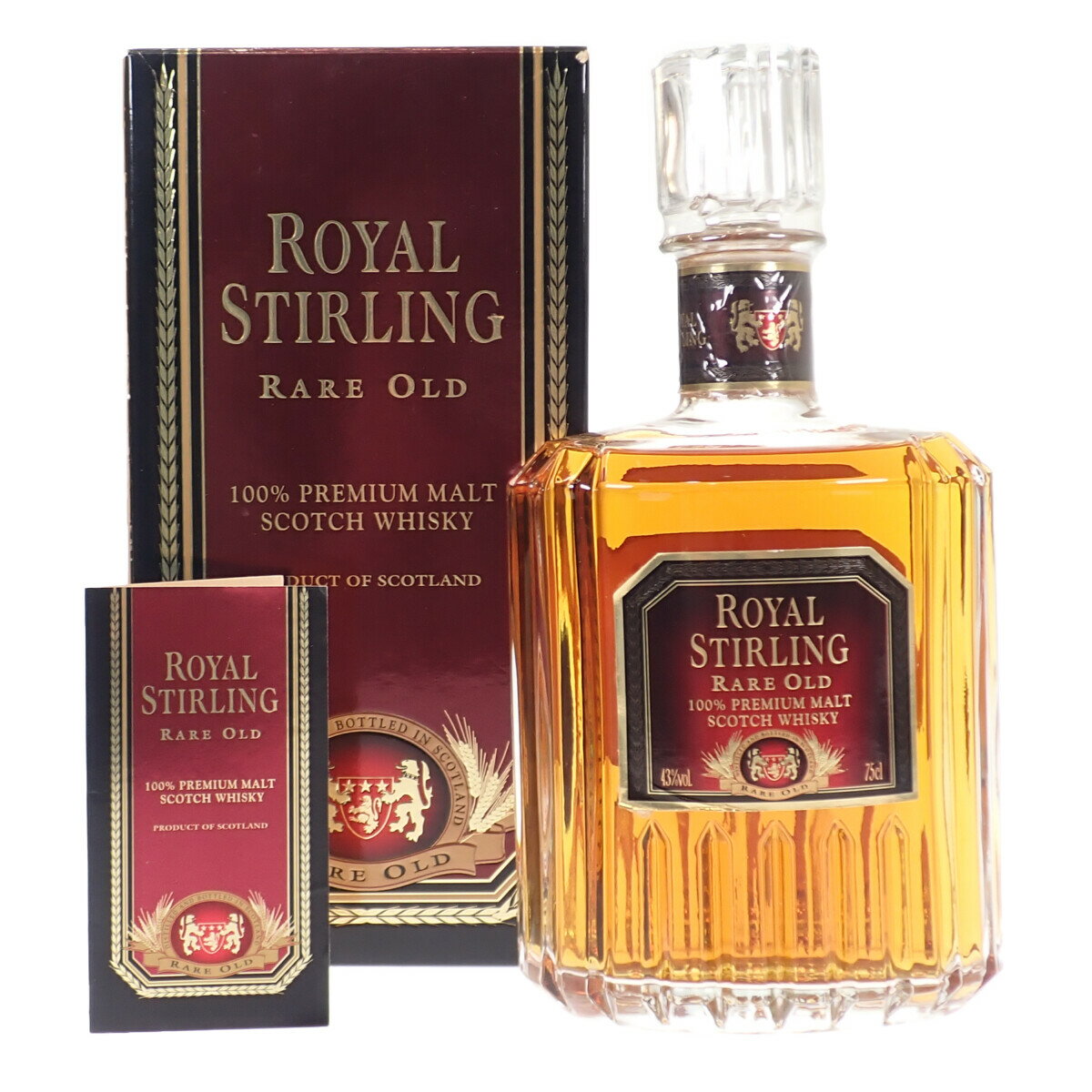 【中古】【Sランク】ROYAL STIRLING ロイヤルスターリング レアオールド スコッチウイスキー 43% 750ml 箱付 アルコール お酒 ギフト【ISEYA】