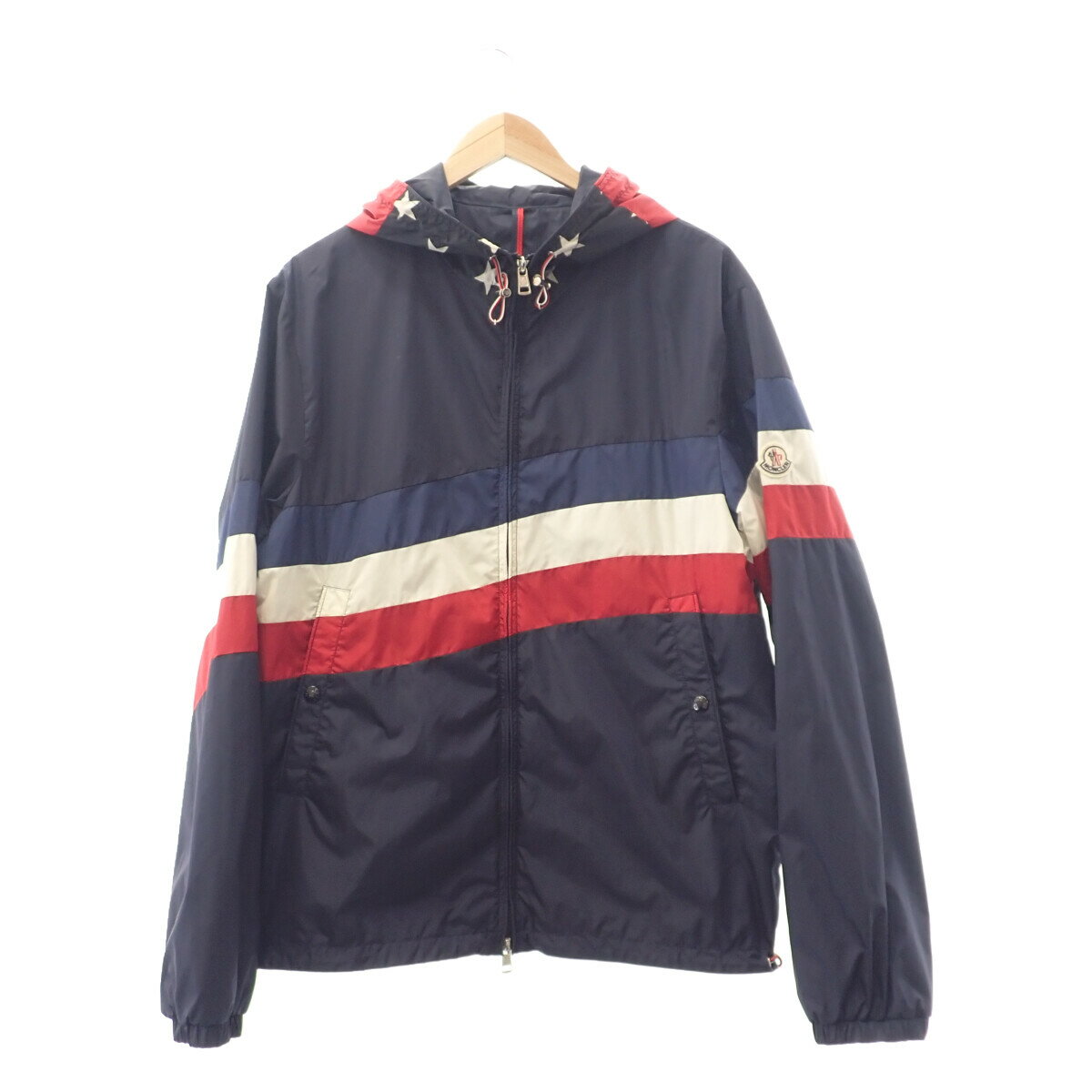 正規保証 国内正規品 中古 モンクレール 星柄 2WAY ナイロン 正規保証 国内正規品 中古 モンクレール 星柄 2WAY ナイロン