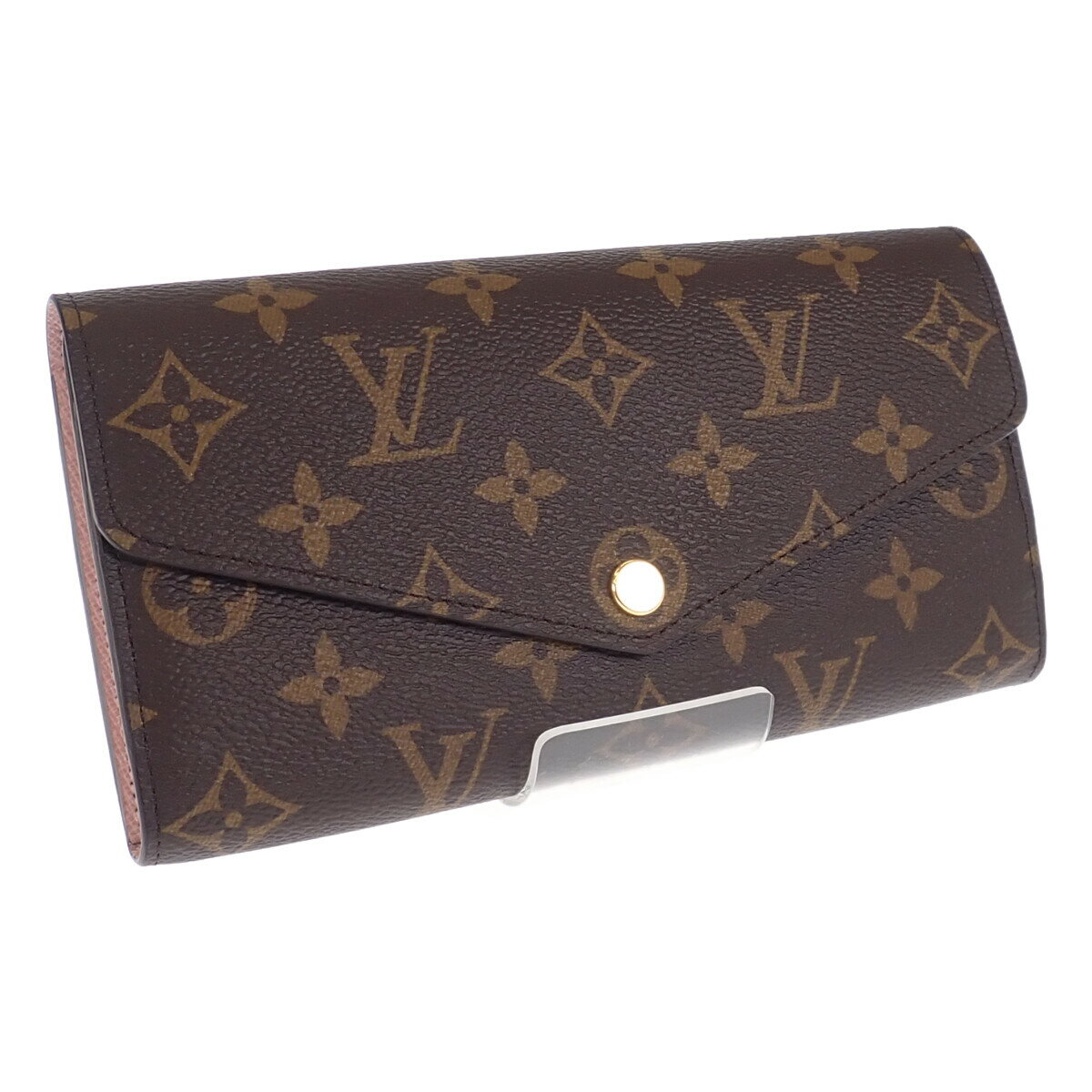 【中古】【Sランク】LOUIS VUITTON ルイヴィトン ポルトフォイユ・サラ モノグラム 長財布 M62235 ローズバレリーヌ ピンク系 レディース【ISEYA】