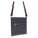 【中古】【Aランク】GUCCI グッチ GGスプリーム メッセンジャーバッグ ショルダーバッグ ‎474137 K5RN1095 ブラック 【ISEYA】