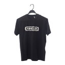 Moncler モンクレール MAGLIA フロント刺繍ロゴTシャツ 半袖 トップス F10928C71110 8390T コットン ブラック Sサイズ メンズ