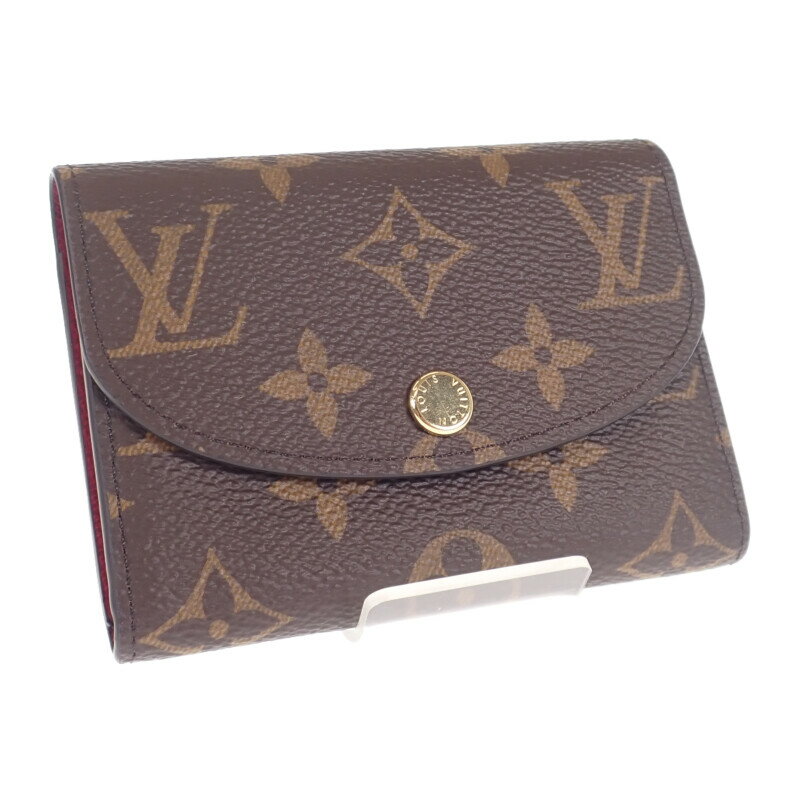 【中古】【Sランク】LOUIS VUITTON ルイヴィトン ポルトモネ・ロザリ コインケース 小銭入れ M41939 モノグラム フューシャ レディース【ISEYA】