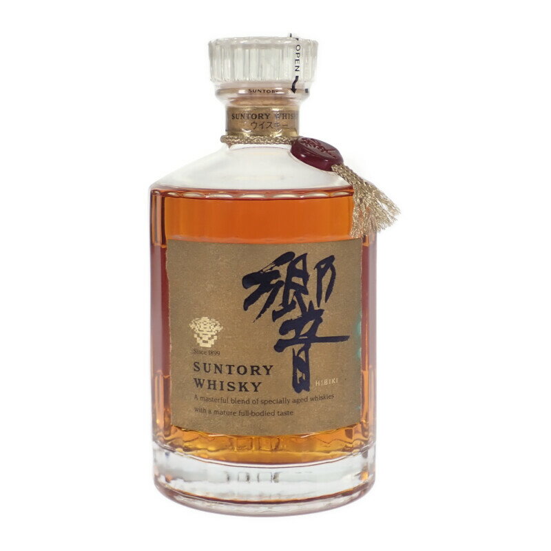 【中古】【SAランク】SUNTORY サントリー 響 両面ゴールドラベル ウイスキー SHT01 ギフト限定品 43％ 750ml アルコール お酒 【ISEYA】