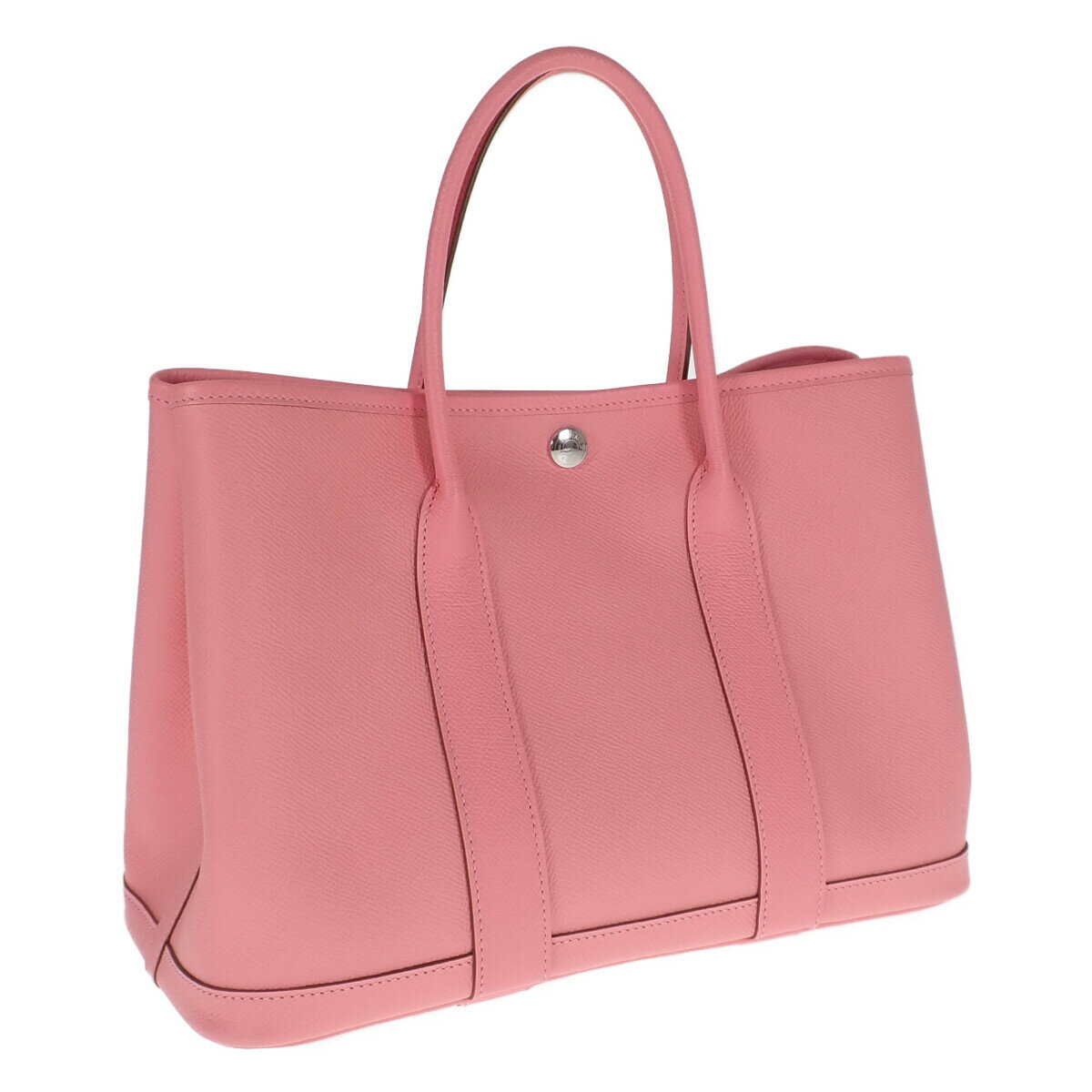 【中古】【Sランク】HERMES エルメス ガーデンパーティTPM ハンドバッグ ヴォーエプソン ローズコンフェッティ シルバー金具 Z刻印【ISEYA】のサムネイル