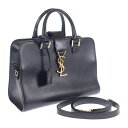 【中古】【Aランク】サンローラン SAINT LAURENT ベイビーカバス 568853_DV700_1000 2WAYバッグ ショルダーバッグ カーフ ブラ...