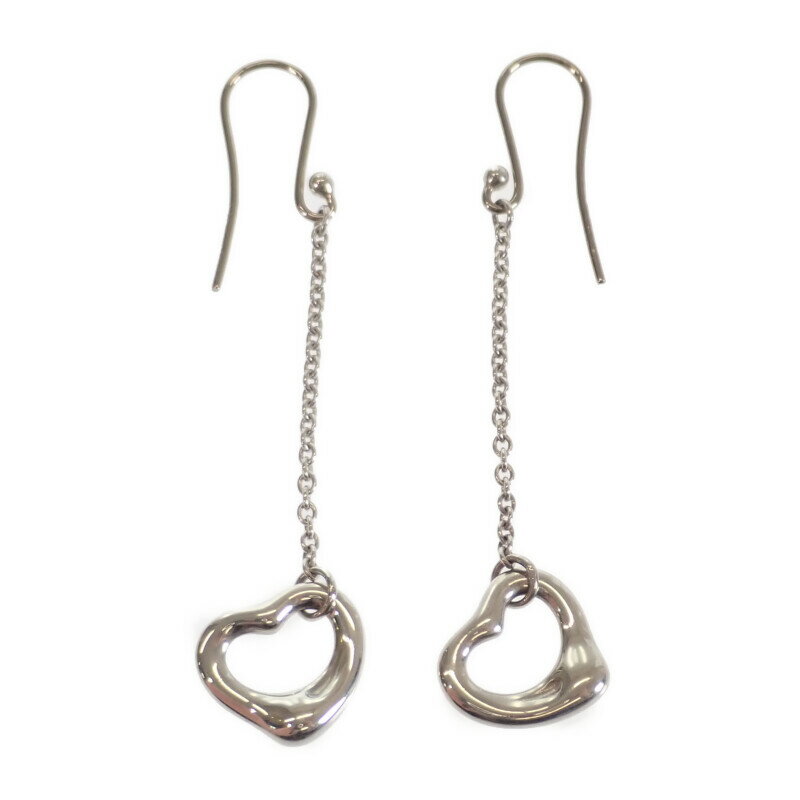 【中古】【Aランク】ティファニー TIFFANY&Co. オープンハートドロップ 60112465 ピアス シルバー925 レディース【ISEYA】